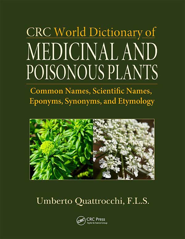 کتاب CRC World Dictionary of Medicinal and Poisonous Plants