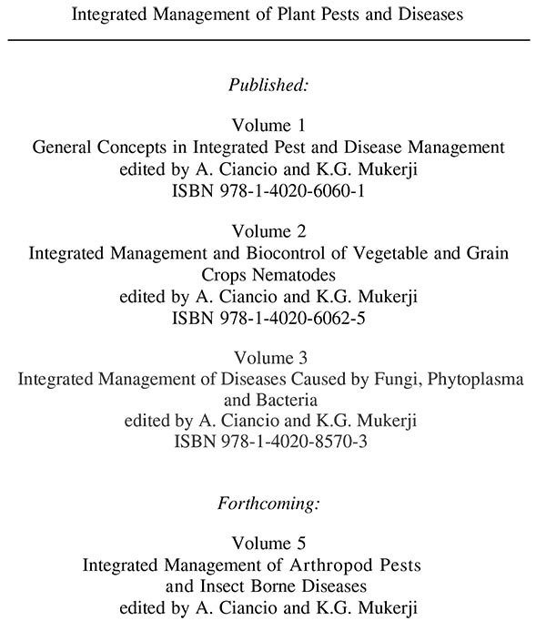 کتابIntegrated Management of Fruit Crops and Forest Nematodes